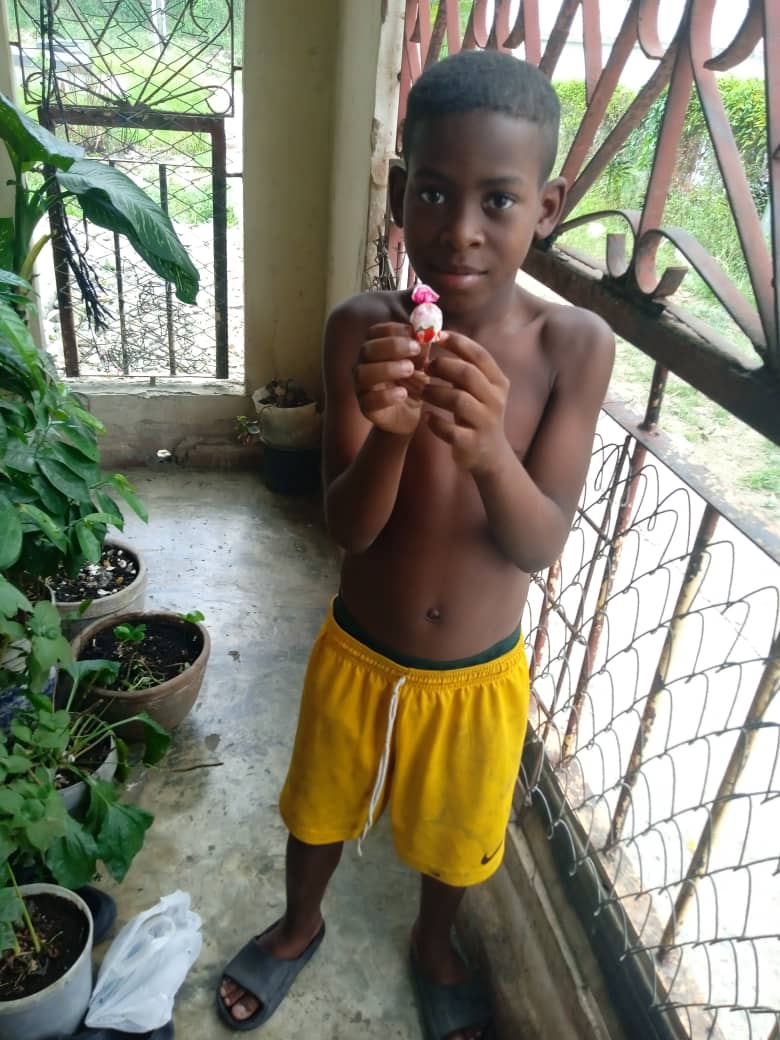 One boy